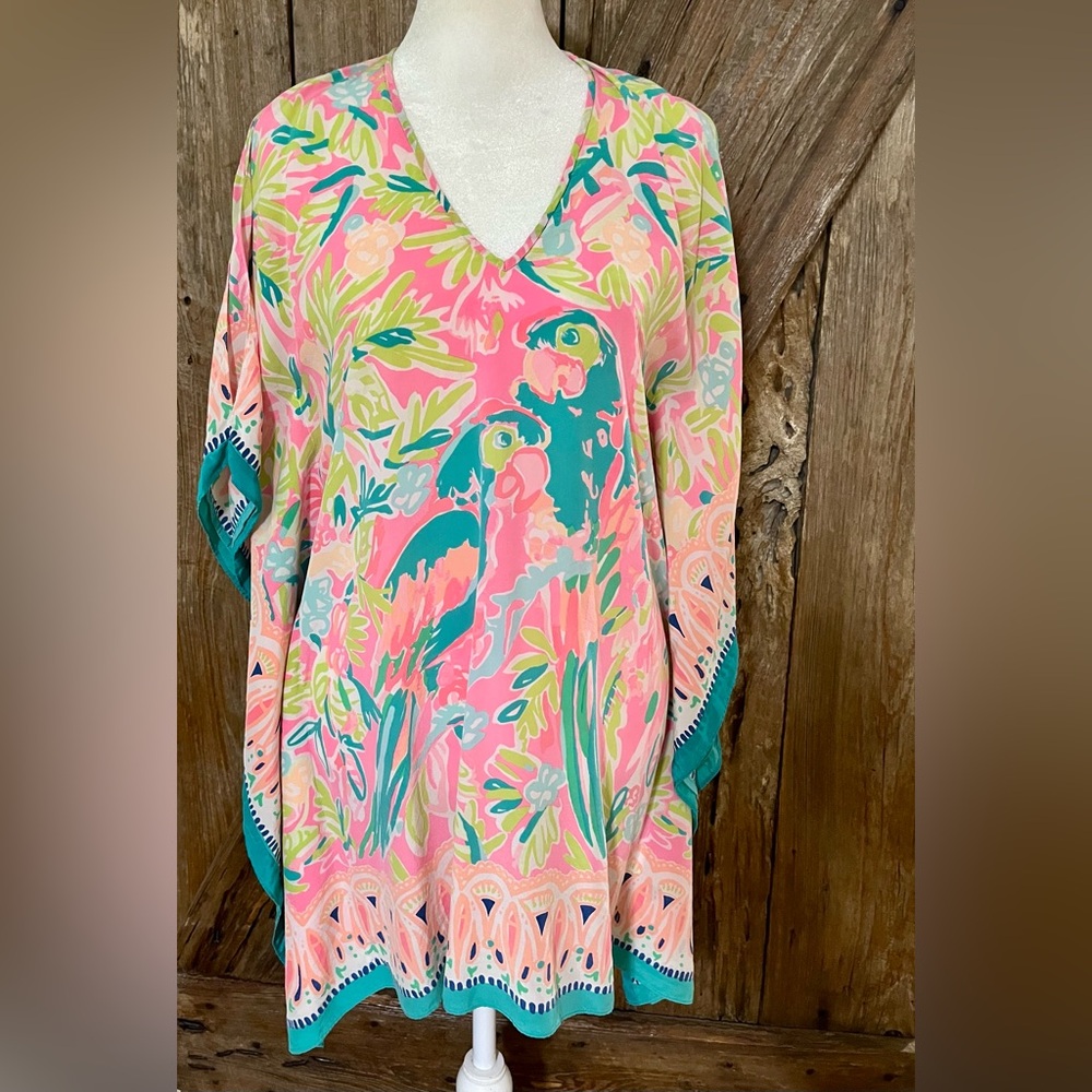 Lilly Pulitzer Silk Caftan Size xxs